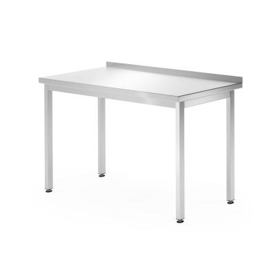 Nástěnný stůl – přišroubovaný, hloubka 700 mm, HENDI, Profi Line, 1200x700x(H)850mm | 812686